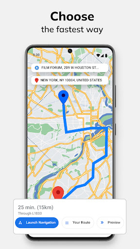 GPS Maps Voice Navigation App Screenshot 9