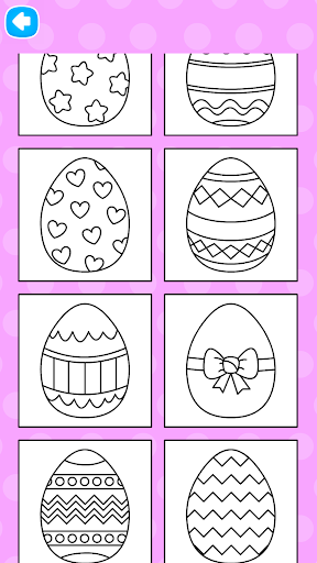 Easter Egg Coloring Pages Screenshot 10