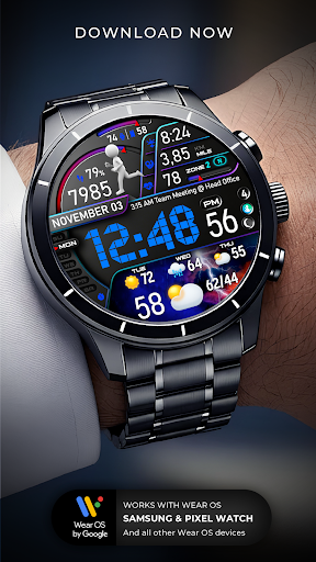 PER23 Digital Watch Face Screenshot 13