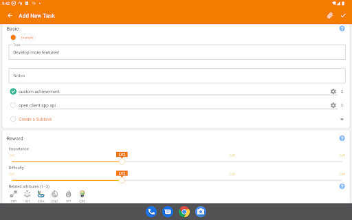 LifeUp: Gamify Tasks & Habits Screenshot 19