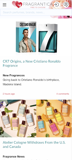 Fragrantica Perfumes Screenshot 3