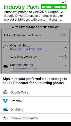 Solocator - GPS Field Camera Screenshot 1