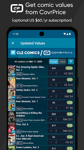 CLZ Comics comic book database Screenshot 7