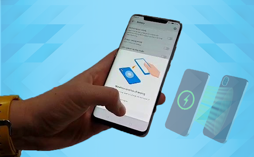 Wireless charge Phone to Phone Screenshot 5