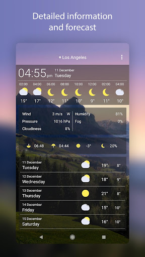 Weather Live Wallpapers Screenshot 8