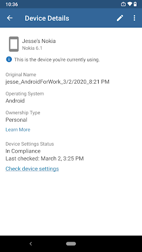 Intune Company Portal Screenshot 3