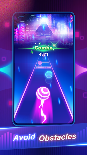 Rolling Music Ball: EDM Rush Screenshot 4