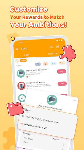 LifeUp: Gamify Tasks & Habits Screenshot 1
