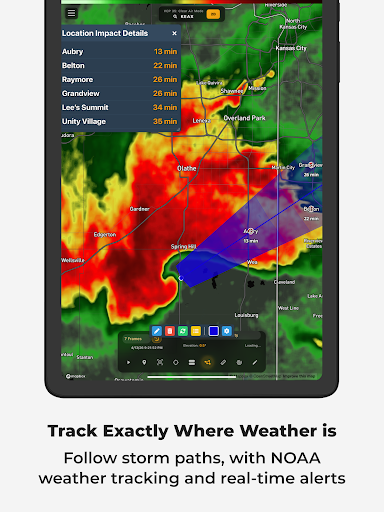 RadarOmega: Doppler Radar App Screenshot 20