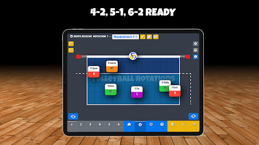 Volleyball Rotations Screenshot 4