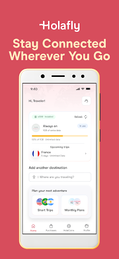 Holafly eSIM: Unlimited Data Screenshot 1