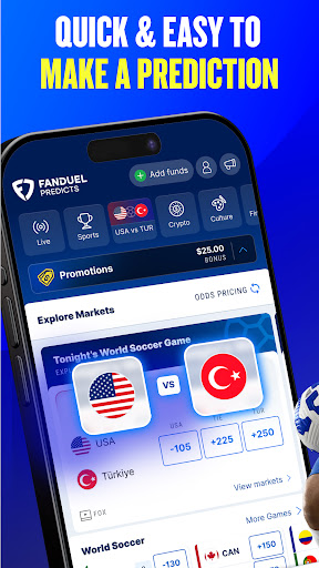 FanDuel Prediction Markets Screenshot 1