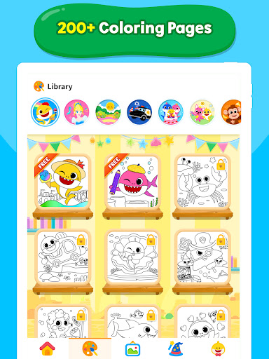 Baby Shark Coloring Book: Kids Screenshot 10