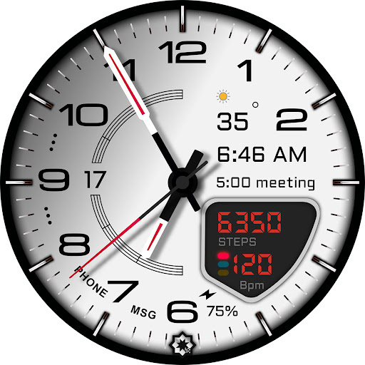 D355 Premium Watch Face Screenshot 25