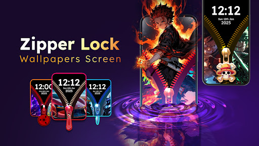 Zipper Lock Wallpapers Screen Screenshot 19