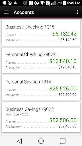 Mechanics Bank Mobile Banking Screenshot 8