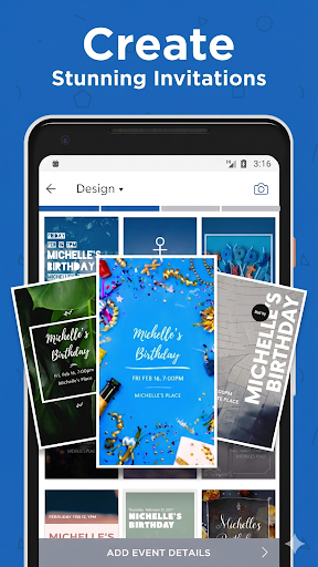 ZEvents Invite Maker Hobnob Screenshot 5