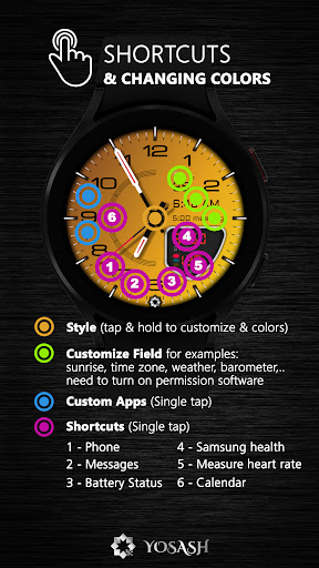 D355 Premium Watch Face Screenshot 14