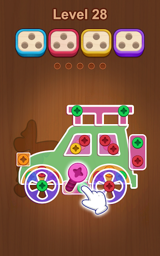 Woodbolt Sort: Nuts & Screws Screenshot 6