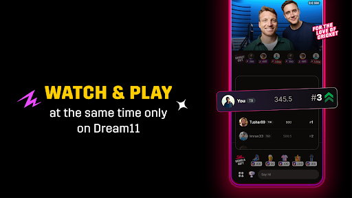 Dream11: Sports Watch Along Screenshot 10