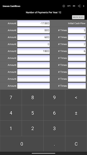 10bii Financial Calculator Screenshot 6