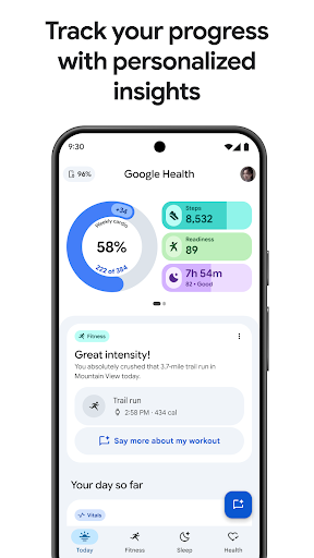 Google Health (Fitbit) Screenshot 11