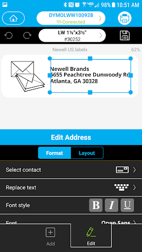 DYMO Connect Screenshot 1
