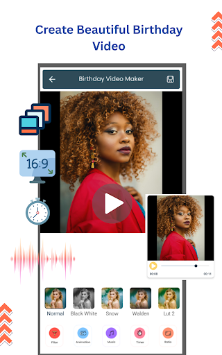 Birthday video maker Screenshot 22