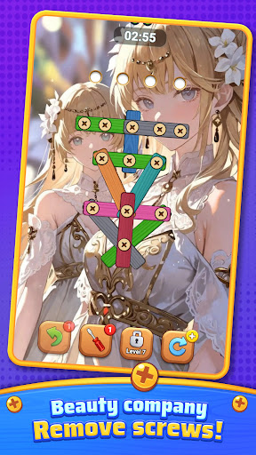 Wood Screw Lovely Puzzle Screenshot 3