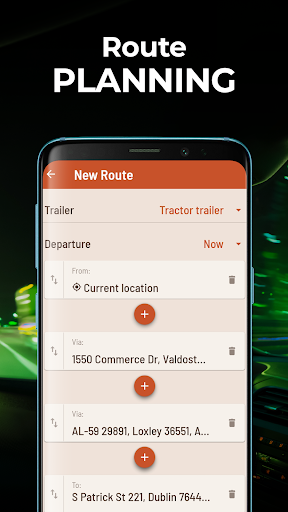 Hammer: Truck GPS & Maps Screenshot 2