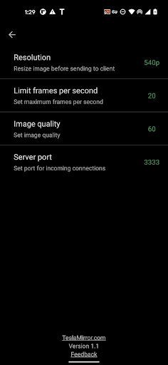 TeslaMirror Screenshot 5