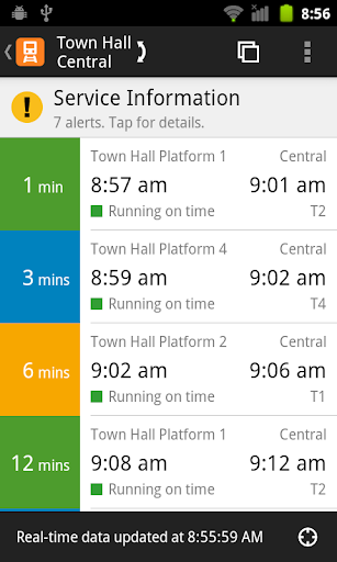 TripView Screenshot 2