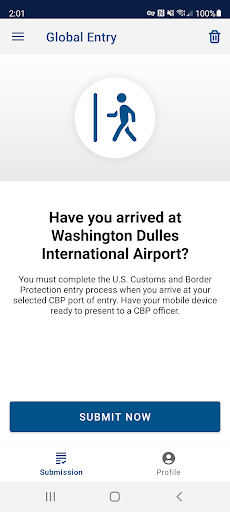 Global Entry Screenshot 1