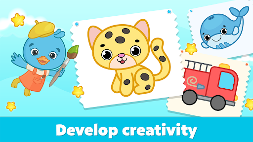 Coloring for Kids: Drawing 2-6 Screenshot 7