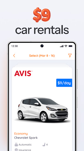 Carla Car Rental - Rent a Car Screenshot 1