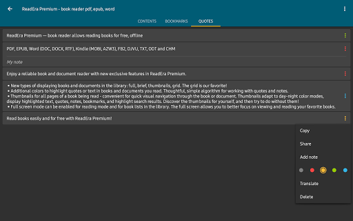 ReadEra Premium – ebook reader Screenshot 2