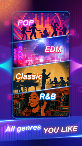 Rolling Music Ball: EDM Rush Screenshot 1