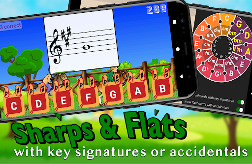 Flashnote Derby- music notes! Screenshot 2